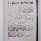 Cecil Maurice Bowra : The Creative Experiment - pikkukuva 2