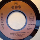 LINE RENAUD : AMÉRICAINE OU PARISIENNE / LOULOU : VINYYLI 7" - pikkukuva 3