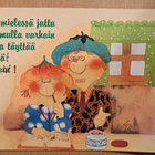 vanhat ystävät, iso kortti,Aulikki Miettinen, kulkenut 2001 - pikkukuva 1