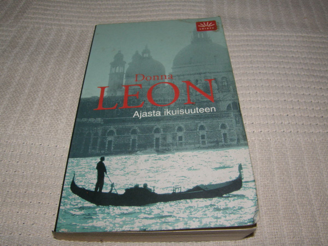 Donna Leon Ajasta ikuisuuteen   -pok