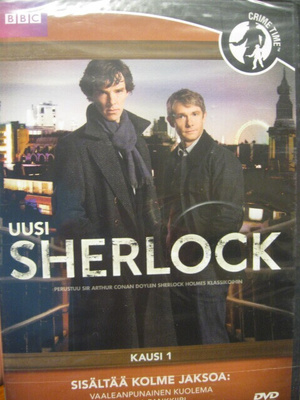 UUSI SHERLOCK DVD KAUSI 1