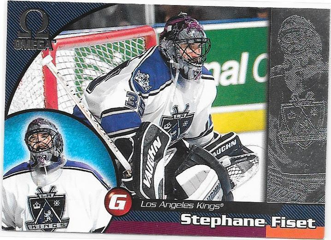 1998-99 Pacific Omega #110 Stephane Fiset LA Kings MV