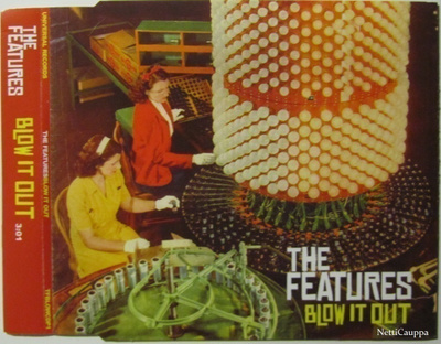 The Features • Blow It Out PROMO CD-Single