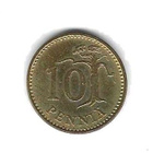 1971 10 PENNIÄ KOLIKKO KÄYTETTY - pikkukuva 1