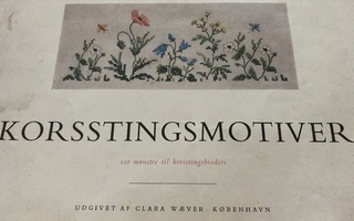 Ristipistomalleja vihkonen  / Clara Waever Eva Rosenstand