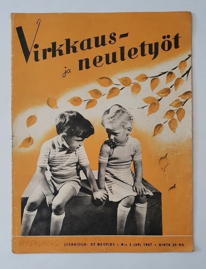 Virkkaus- ja neuletyöt # 3 / 1947 – syysnumero