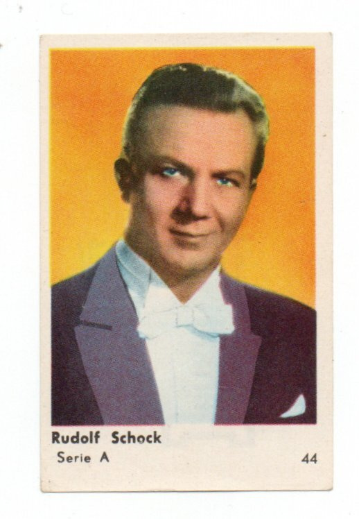 Purkkakuva Hellas Serie A n:o 44 RUDOLF SCHOCK