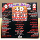 Original Artists - Black Magic (40 Original Soul Tracks)2xLP - pikkukuva 1