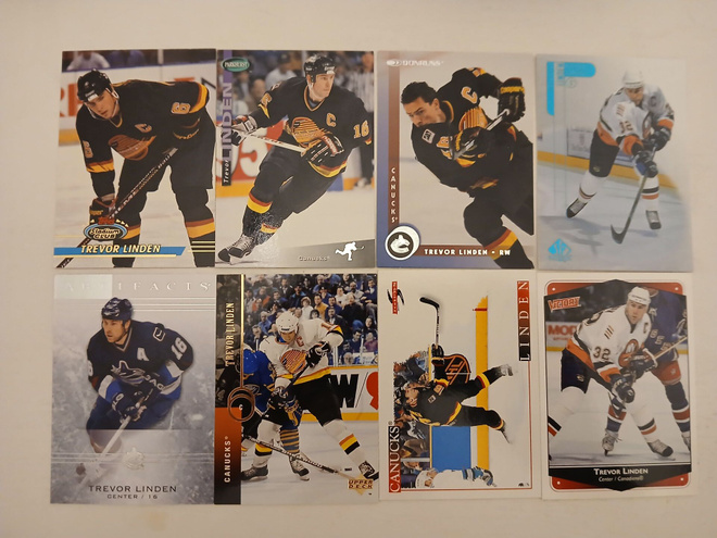 Trevor Linden x 8kpl , Vancouver Canucks