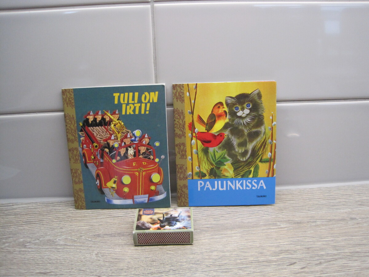 TAMMEN KULTAISET MINIKIRJAT Pajunkissa Ja Tuli On Irti Huuto tammen-kultaiset-minikirjat-pajunkissa-ja-tuli-on-irti-huuto