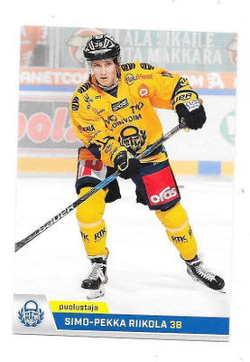 2018-19 CardSet #100 Simo-Pekka Riikola Lukko