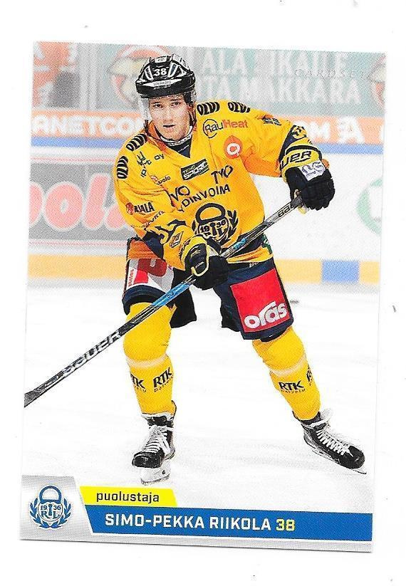 2018-19 CardSet #100 Simo-Pekka Riikola Lukko