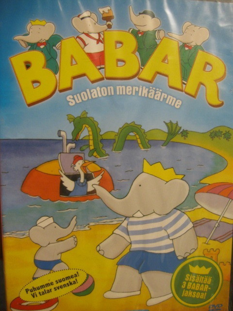 BABAR  13 - SUOLATON MERIKÄÄRME DVD OSAT 37-39
