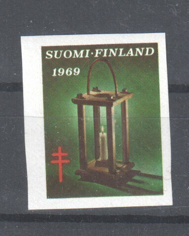 Tub joulumerkki  1969  hammastamaton pari
