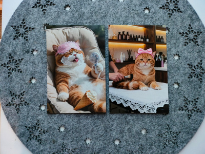 ~Kissa kortti~ 2kpl