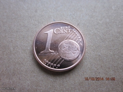 Suomi 1 cent, unc, v. 2013