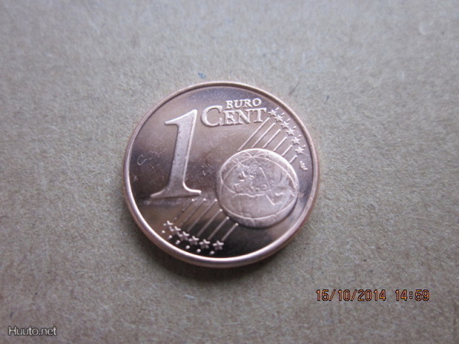 Suomi 1 cent, unc, v. 2013
