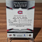 2018-19 UD Exquisite Collection Platinum #R4 Noah Juulsen - pikkukuva 2