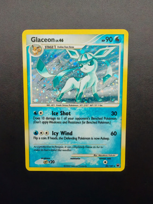 Pokemon Glaceon 20/100 holo