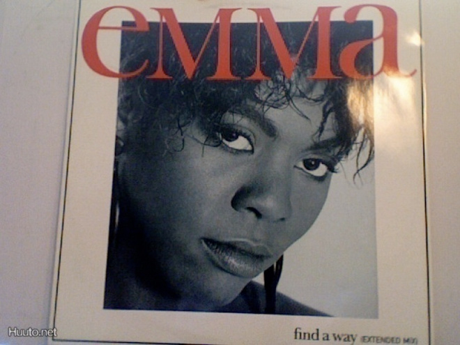 EMMA :: FIND A WAY :: VINYYLI MAXI 12"  ::  1986