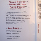 Luther Vandross: Power of Love/Love Power CDS - pikkukuva 2