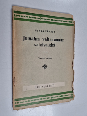 Pekka Ervast : Jumalan valtakunnan salaisuudet : Jeesukse...