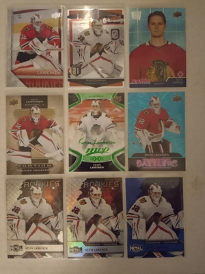 Kevin Lankinen NHL kortteja alk. 1€ kpl