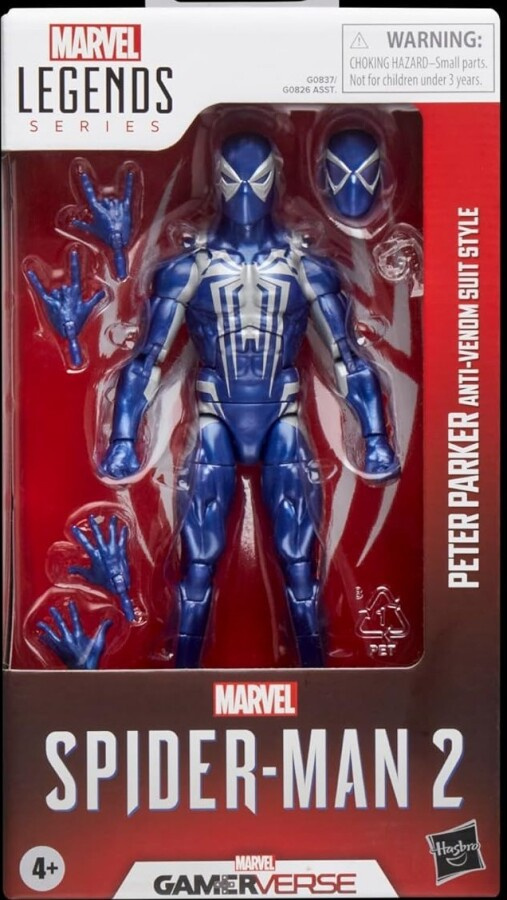 SPIDER-MAN 2 PETER PARKER ANTI-VENOM SUIT	(44 834)	15cm, mar