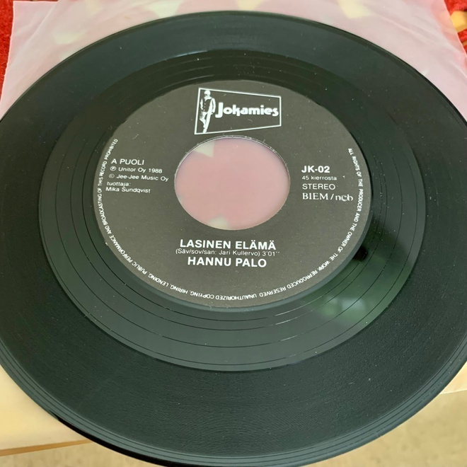 HANNU PALO: Lasinen elämä * Hannele * FIN 1988