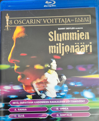 Slummien Miljonääri -Blu-Ray