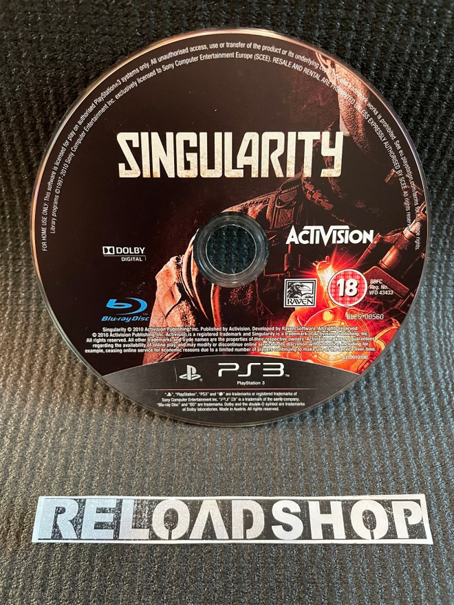Singularity - DISC PS3