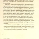 Suomalainen estetiikka 1900-luvulla - pikkukuva 2