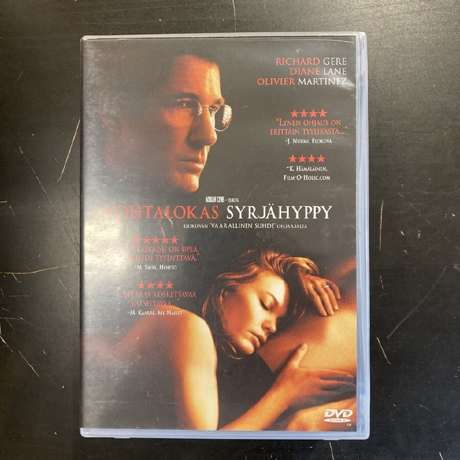 Kohtalokas syrjähyppy DVD