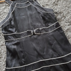 Musta Monton Silkkimekko / Mekko silkkiä - koko 40 - pikkukuva 2