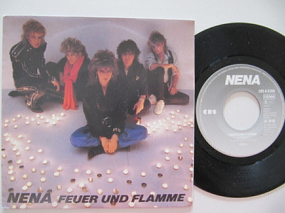 Nena Feuer Und Flamme 7" sinkku
