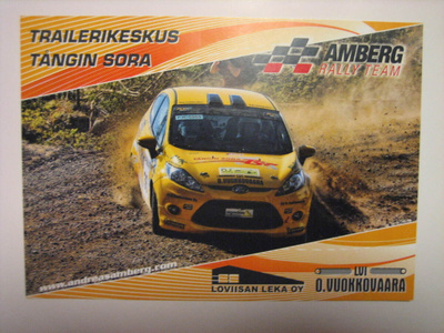 Ford rallikortti 46: Ford Fiesta - Andreas Amberg