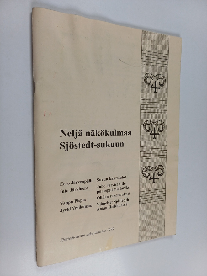 Neljä näkökulmaa Sjöstedt-sukuun