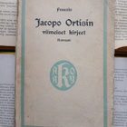 Ugo Foscolo - Jacopo Ortisin viimeiset kirjeet (nid.) - pikkukuva 1