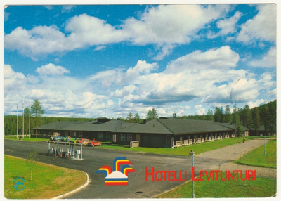 Sirkka Lappi hotelli Levitunturi 1985