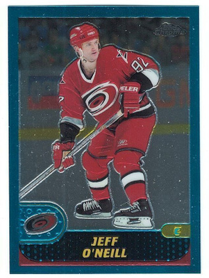 01-02 Topps Chrome #107 Jeff O'Neill