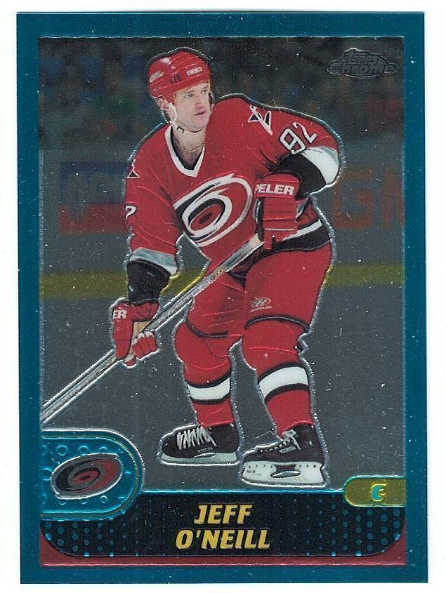 01-02 Topps Chrome #107 Jeff O'Neill