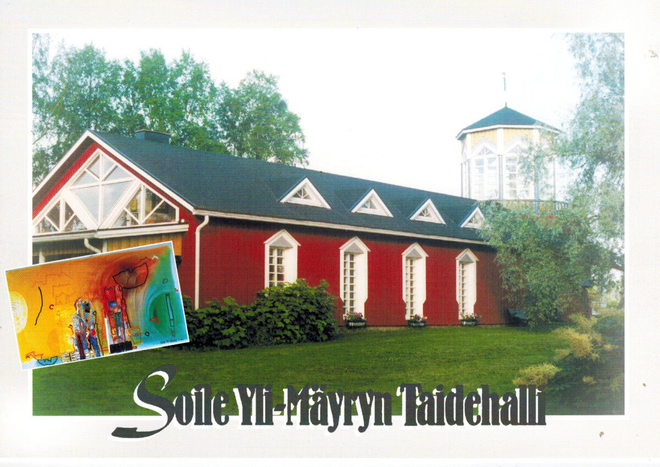 Soile Yli-Mäyry- Kutsukortti Taidehalliin Kesänäyttelyyn