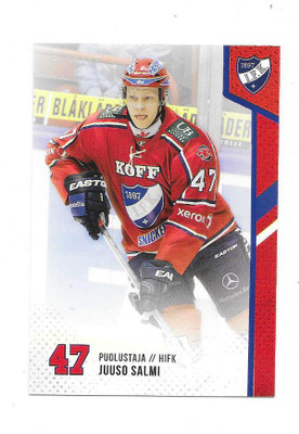 2014-15 CardSet #15 Juuso Salmi  HIFK