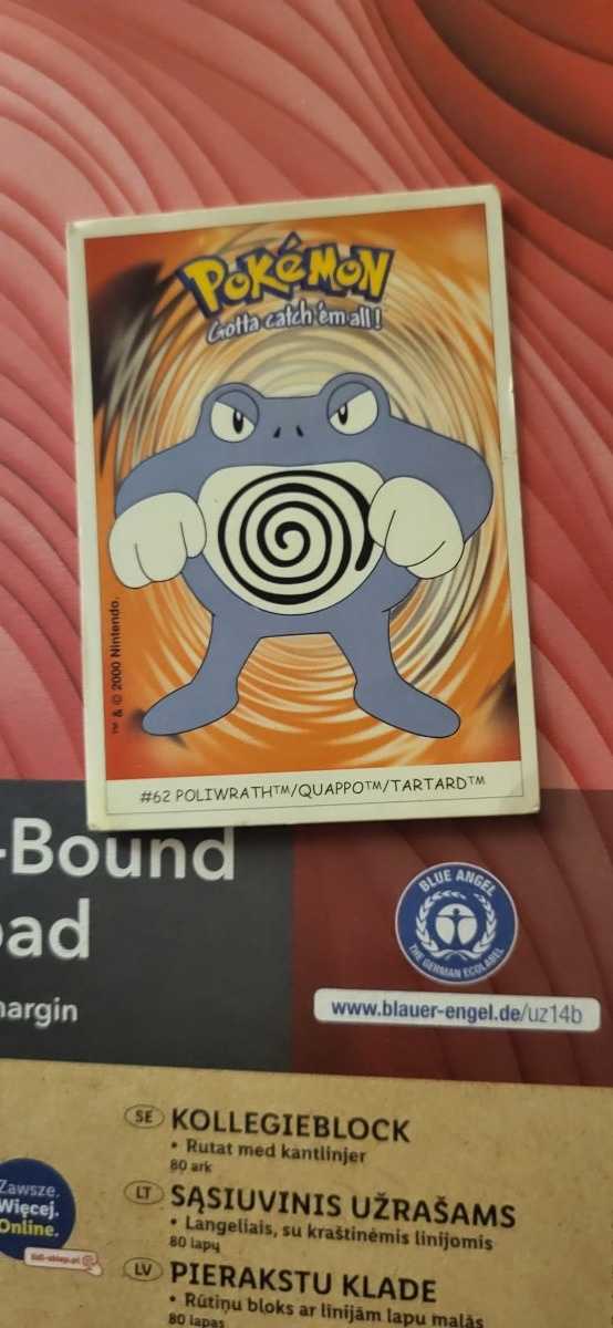 NINTENDO 2000 Poliwrath card