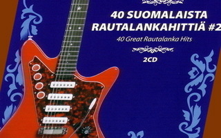 40 Suomalaista rautalankahittiä 2 (Tupla-CD)