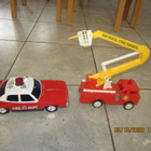 leluautot 1970-luku: Paloauto Snorkel & Fire Dept päällikkö - pikkukuva 3
