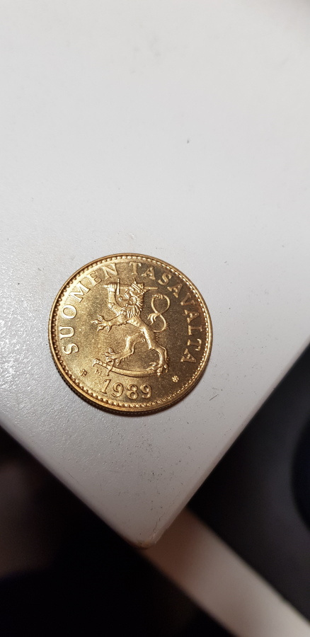 50 penniä  1989  kl 9