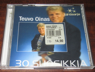 Teuvo Oinas, 30 suosikkia, Tähtisarja 2cd