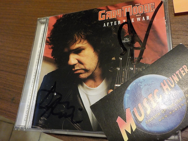 GARY MOORE - AFTER THE WAR CD  simon  ja airey NIMMAREILLA
