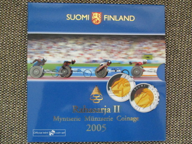 SUOMI RAHASARJA II 2005 - VAMMAISTEN YLEISURHEILUN EM
